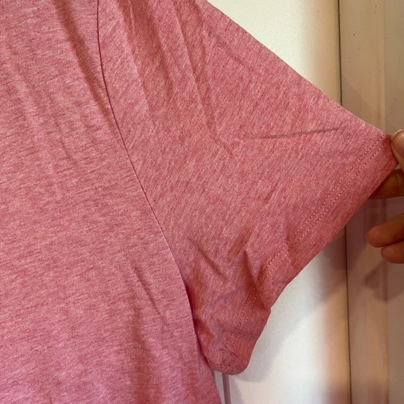 Nwot Candace Cameron Bure Pink V-Neck T-Shirt Top Medium - Picture 3 of 8
